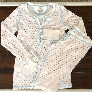 Women’s Medium XHILARATION Polka Dot Sleepwear Set
